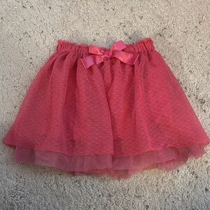 OshKosh B’gosh 5T Pink Tulle TuTu Skirt with Bow